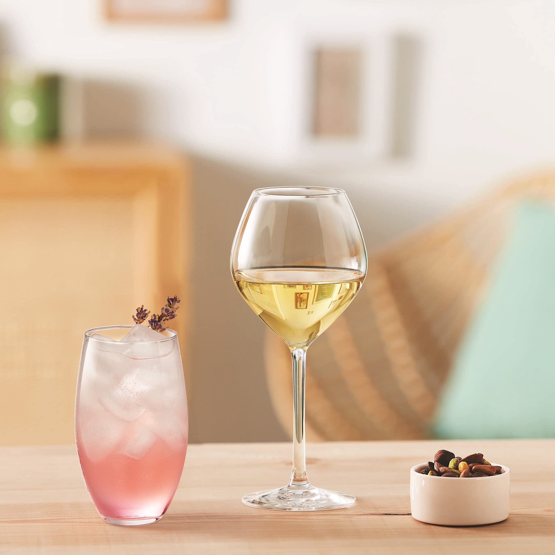 Chef&Sommelier Cheer Up - Juego de 6 vasos altos (37 cl), diseño moderno y contemporáneo, fabricado en Francia