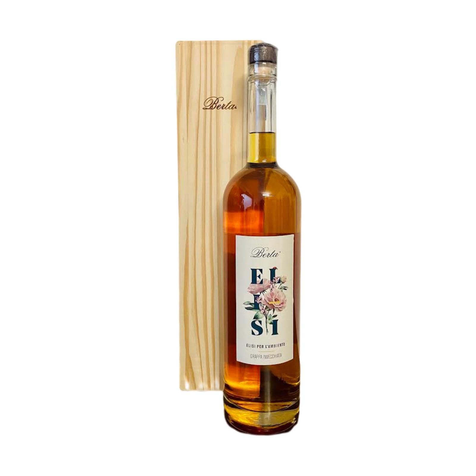 Grappa Berta "Elisi" 3 lt. Jeroboam con cofanetto legno