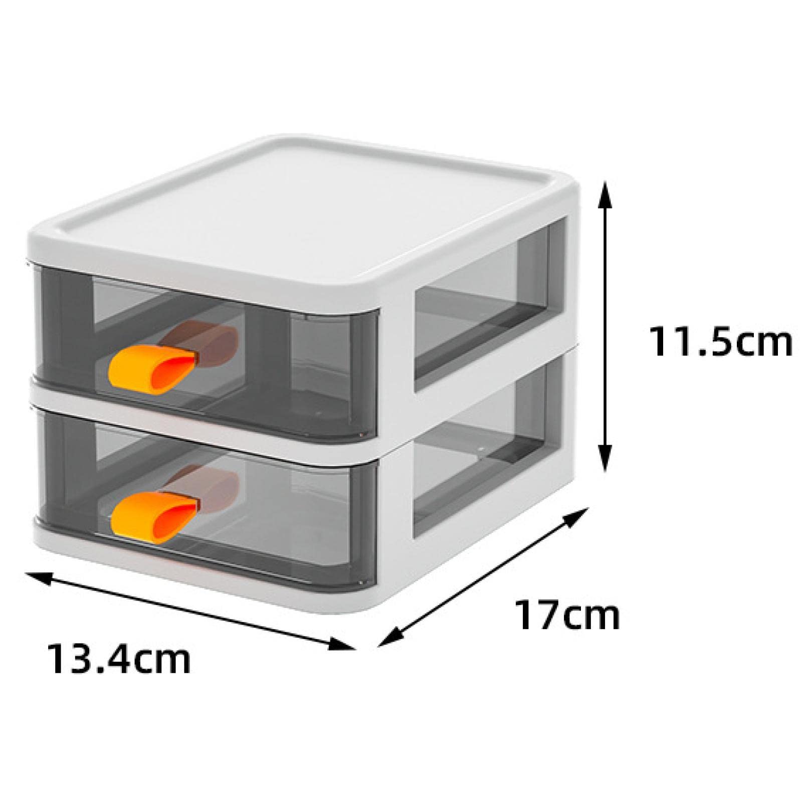 Organizer na kosmetyki z szufladą na biżuterię Travel Organizer na kosmetyki Desktop Beauty Makeup Storage Holder 01
