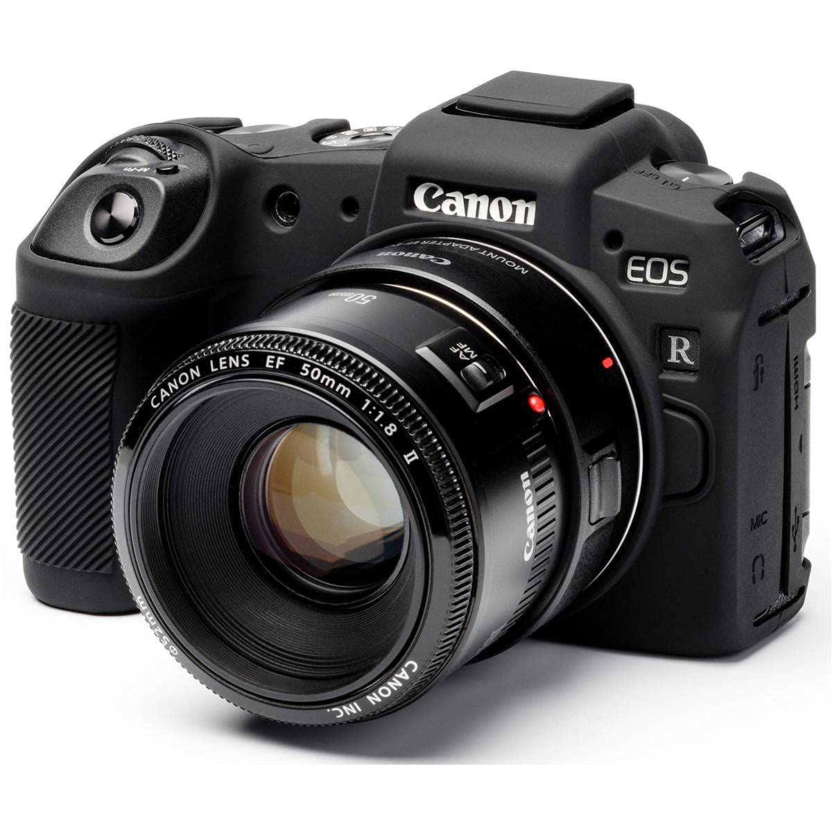 easyCover - Funda de Silicona para cámara - Protección para tu cámara - Canon RP - Negro
