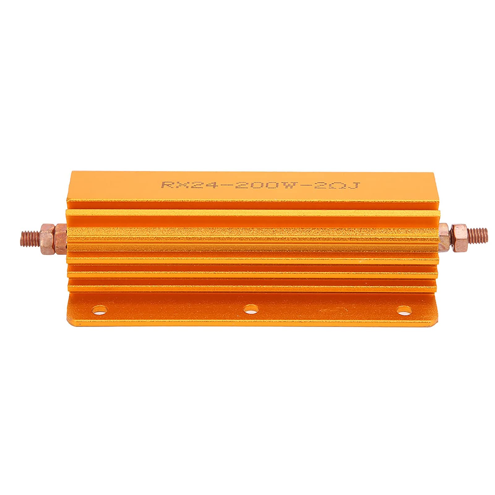 RX24 Professional 200w, Rezystor Mocy Obudowa Aluminiowa Rezystor Mocy 200w 2 2R Wysoki 500w 200 Watt Przemysłowe Materiały Elektryczne