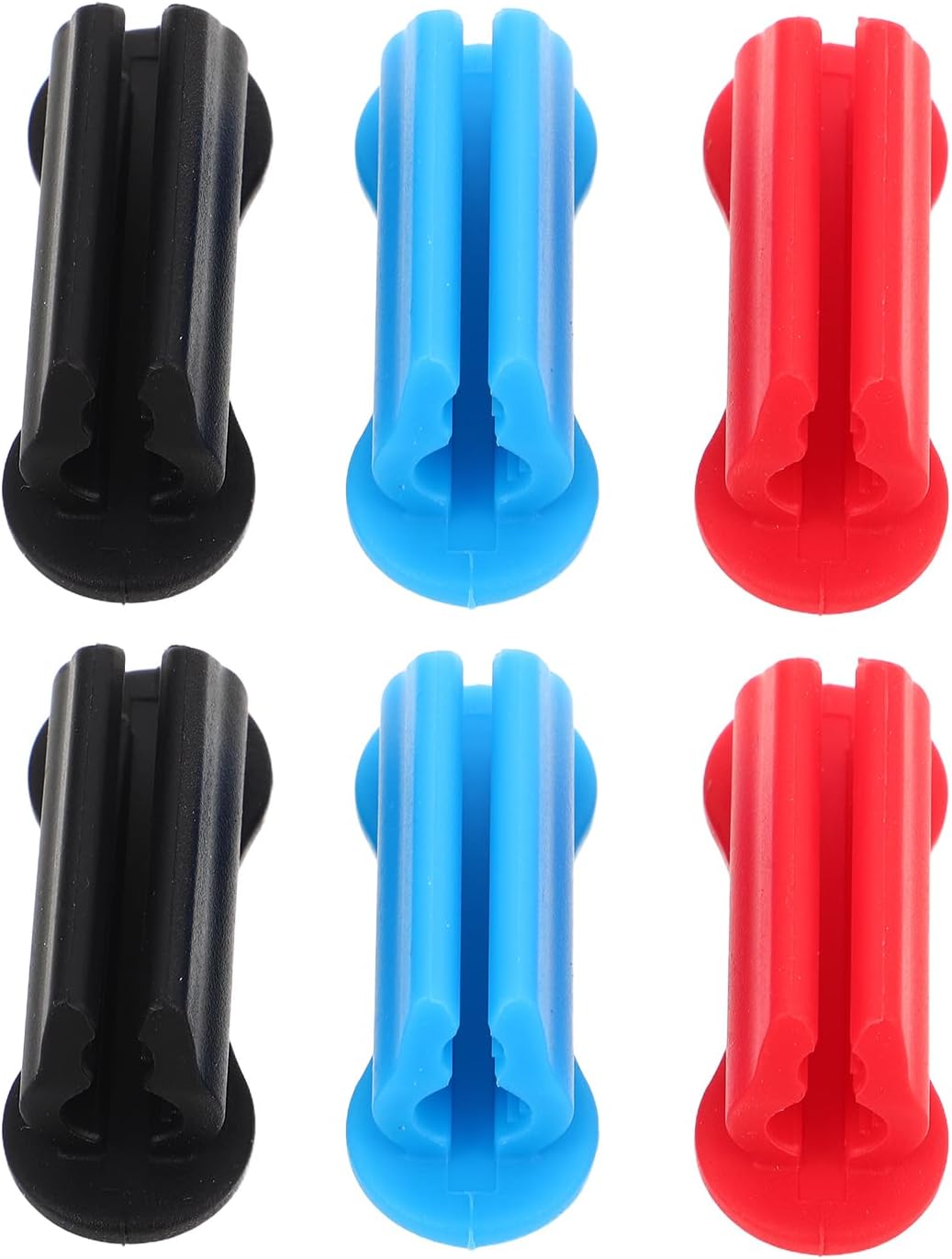 6pcs Silicone Pencil Holder Clip for Desk Marker Storage Classroom