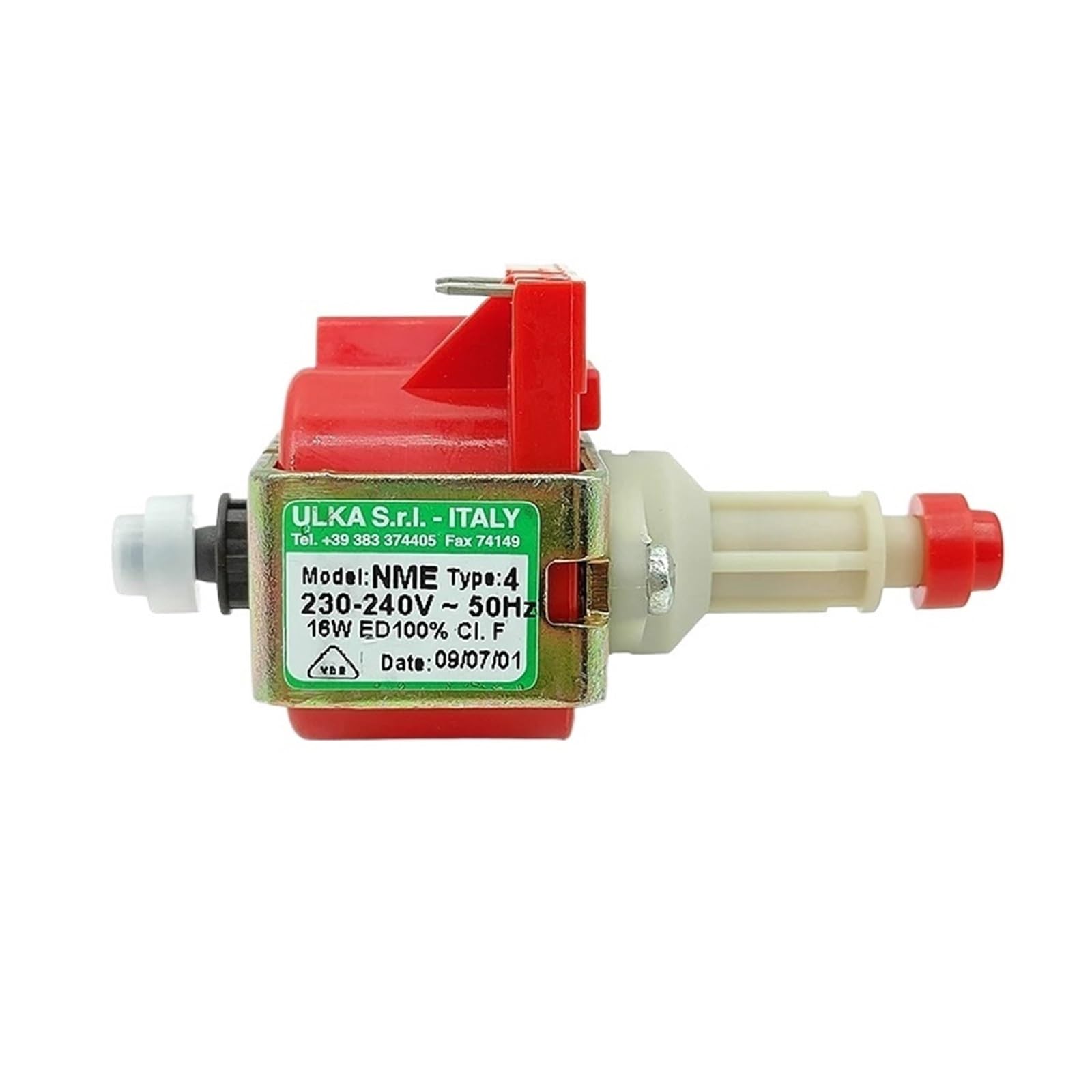 LIUCH NME4 AC 220V 230V 50Hz 16W Electromagnetic Pump Coffee Machine Water Pump Plunger Pump High Pressure Flow 50 Cc/min