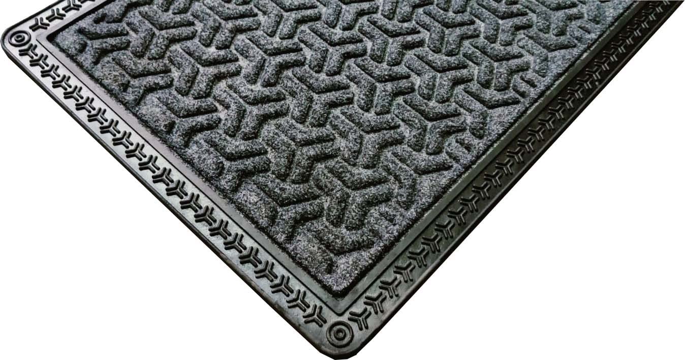 Waco Creation Polypropylene Anti Slip Door Mat for Home Entrance (40 x 60 CM, Grey Marine Drive) (B0B6G8Z3KW) Amazon Price History, Amazon Price Tracker