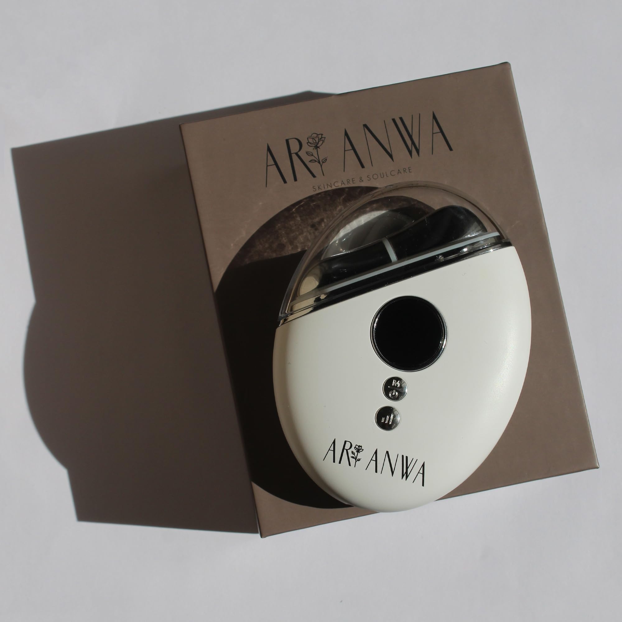 ARI ANWA Skincare - EMS Gua Sha Gesichtsmassagegerät mit Licht- und Wärmetherapie