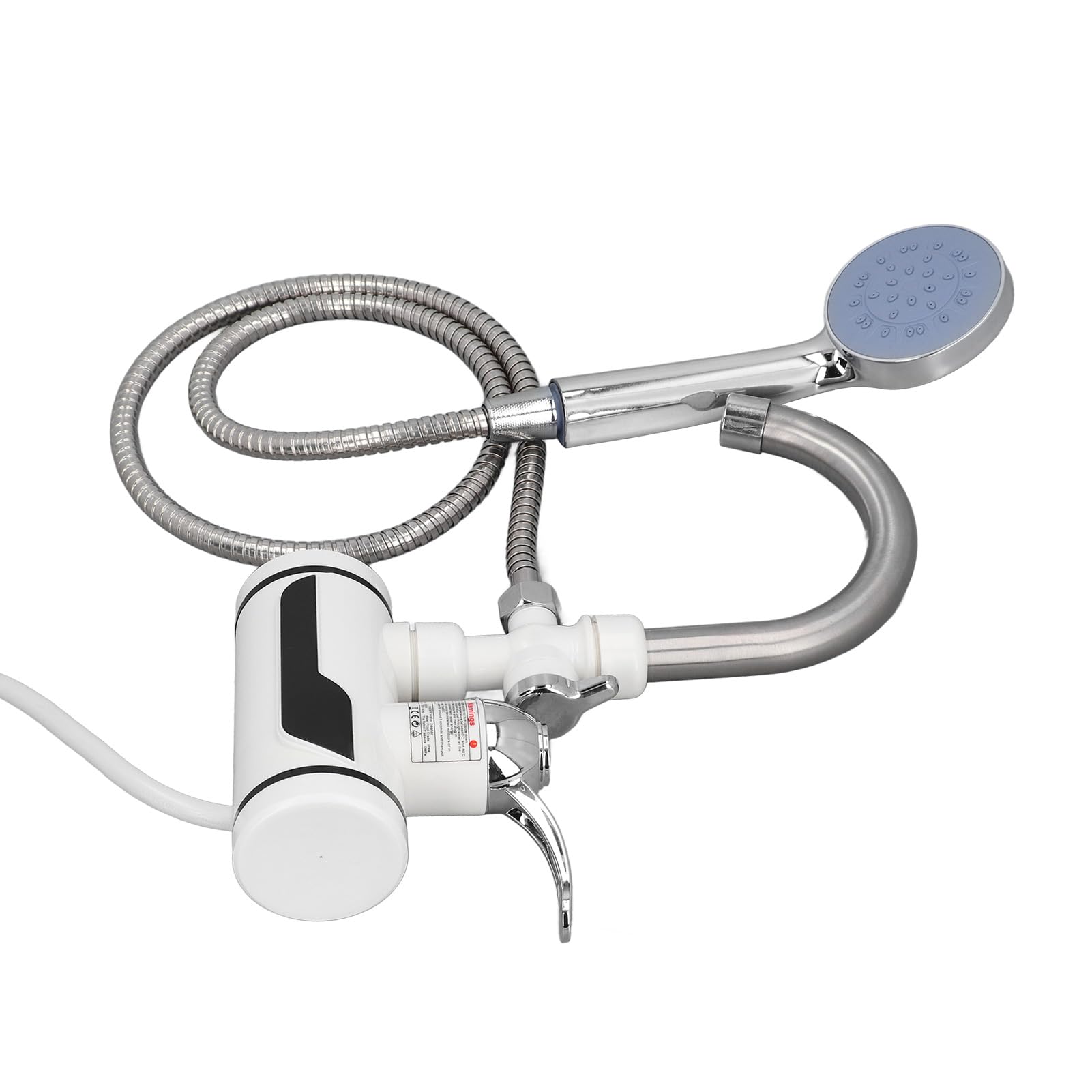 Podgrzewacz Wody, Kran Elektryczny z ciepłą wodą 3000W 1m Kabel do łazienki (Wtyczka UE 220-240 V)
