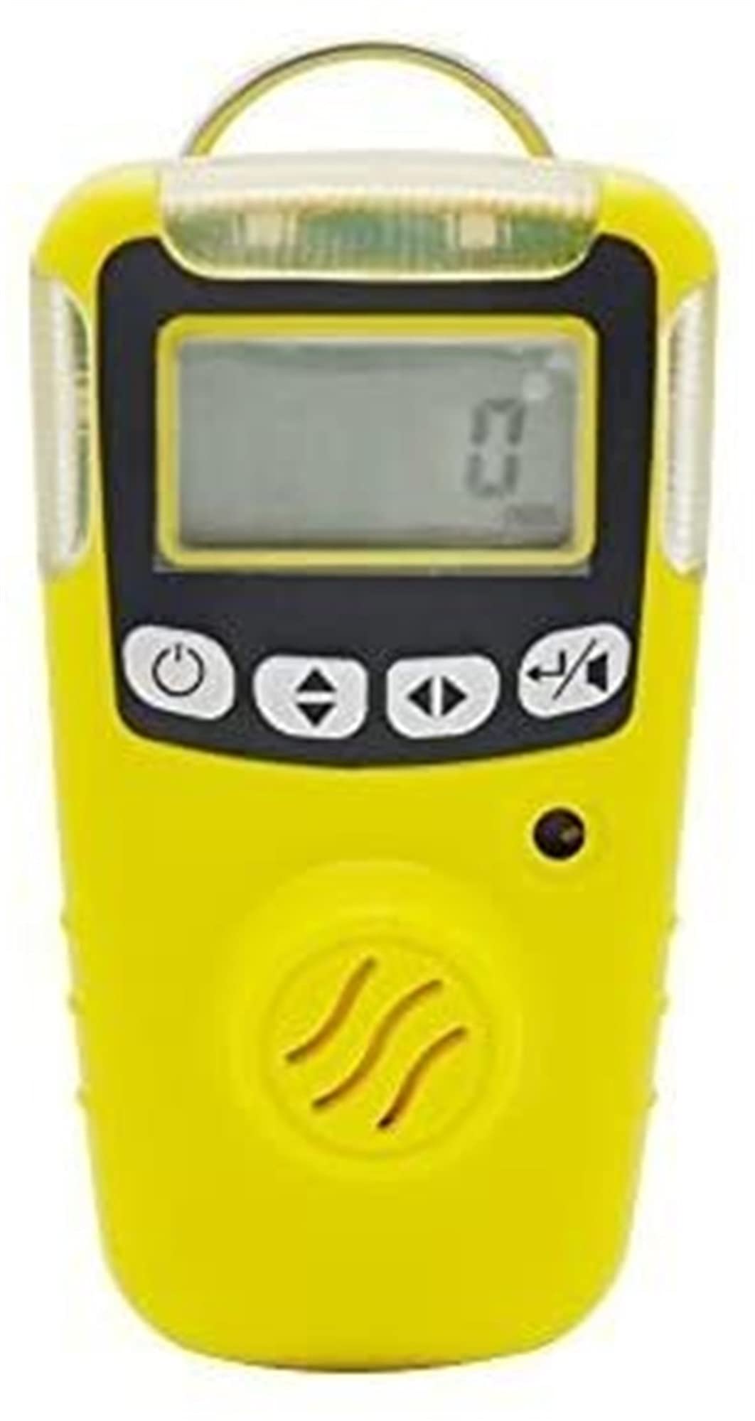 CukUJH Gas Detector, Hydrogen Sulfide Gas Warning LCD Detection Sensor Alarm Alert Detector, Measuring Range 0-200ppm