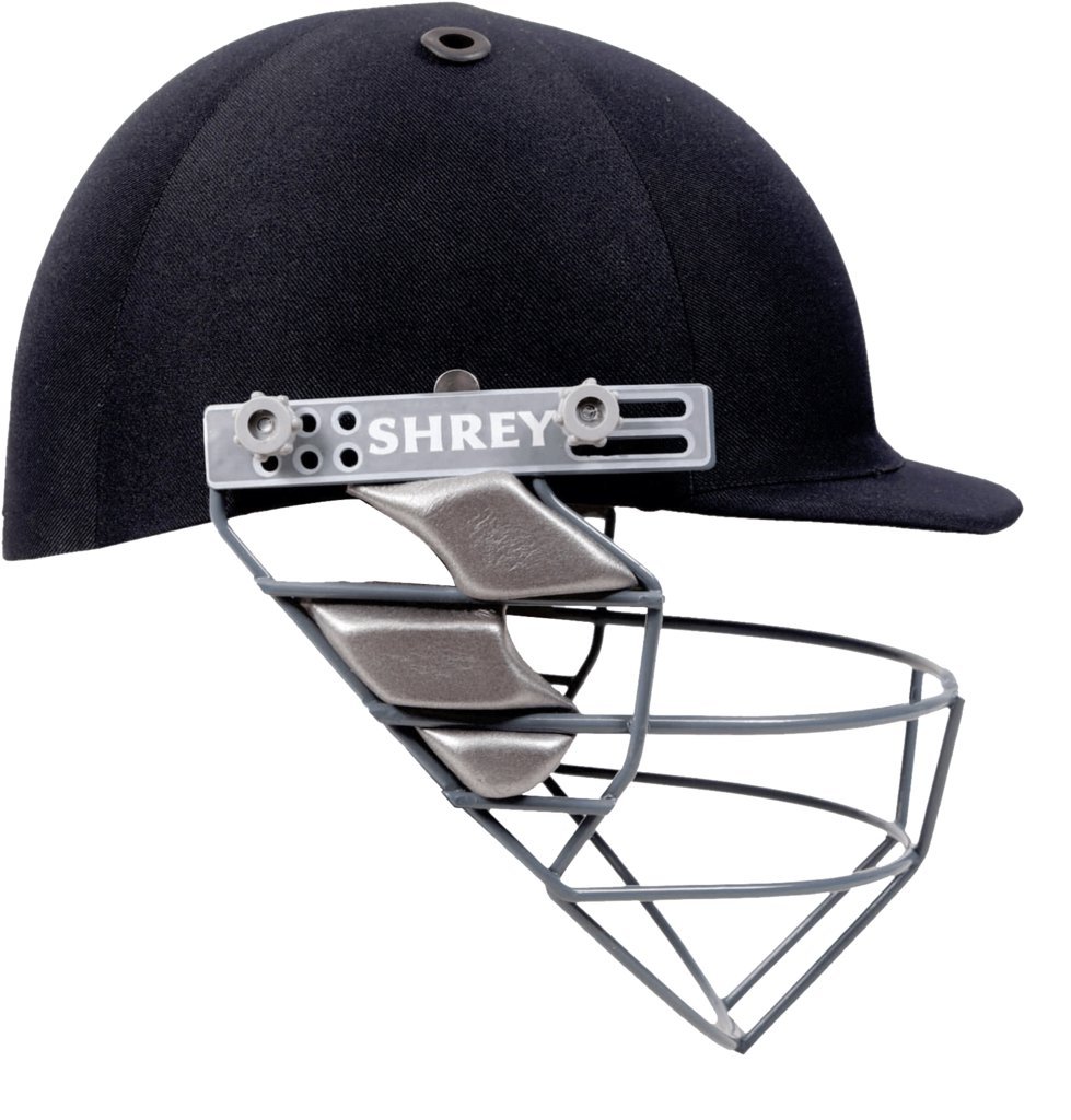 SHREYPremium Mild Steel Visor Cricket Helmet, Men's (Navy Blue)