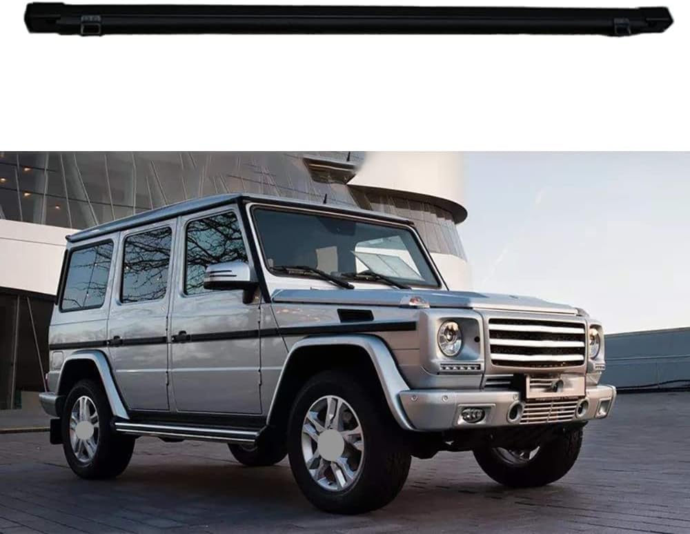 Cache-Bagages Rétractable pour Mercedes-Benz G Class W463 G55 G63 G65 G350 G400, Housse Colis Cargo Voiture Étagère Arrière Rétractable de Coffre Résistant aux UV Étanche