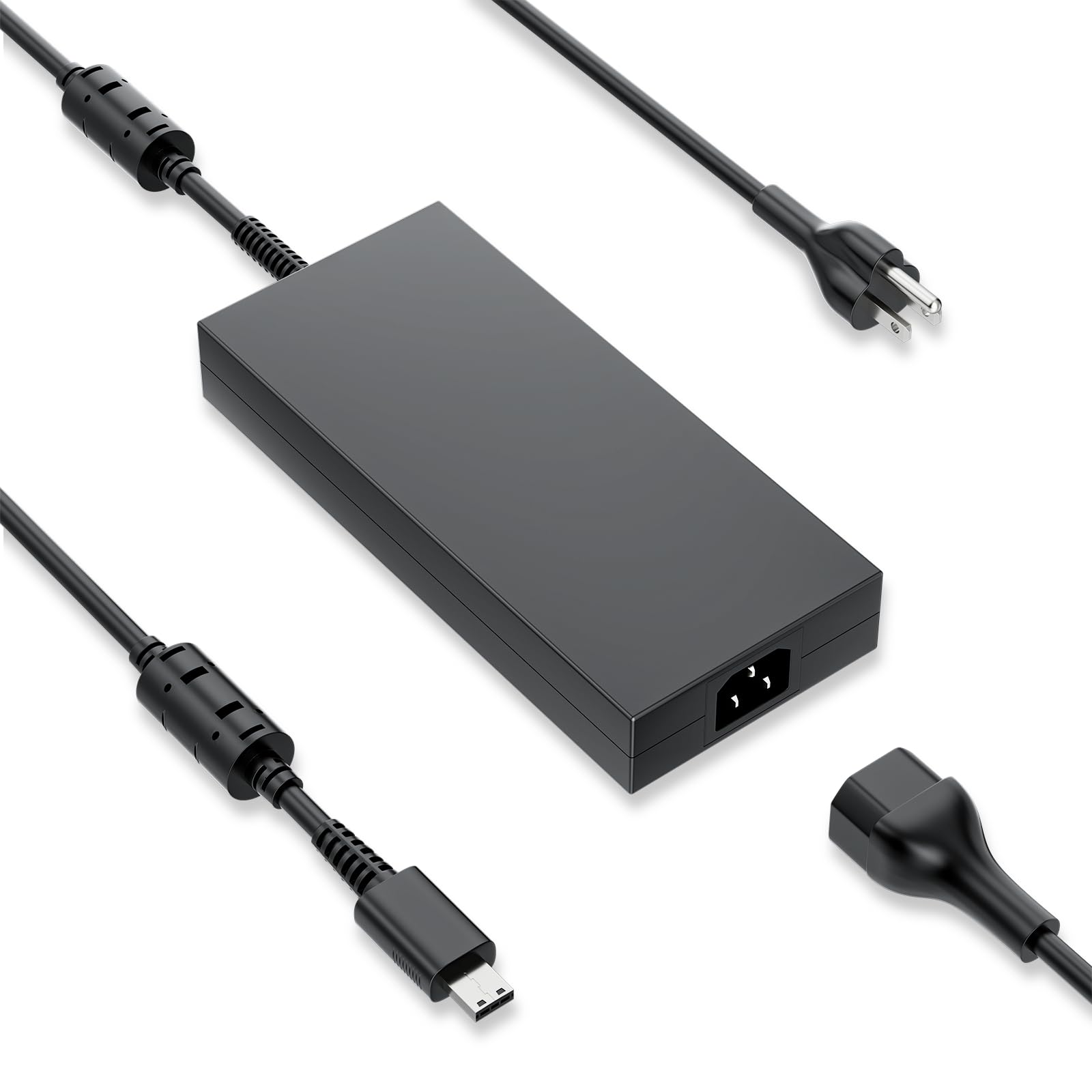 240W 230W USB Tip Gaming Laptop Charger Fit for Chicony MSI Laptop; A17-230P1B GE66 GE76 Raider GP66 GP76 Leopard Creator Pro Z16 HX Studio Z16P Z17 HX Studio A17-230P1A 957-1541XP-108 Power Adapter