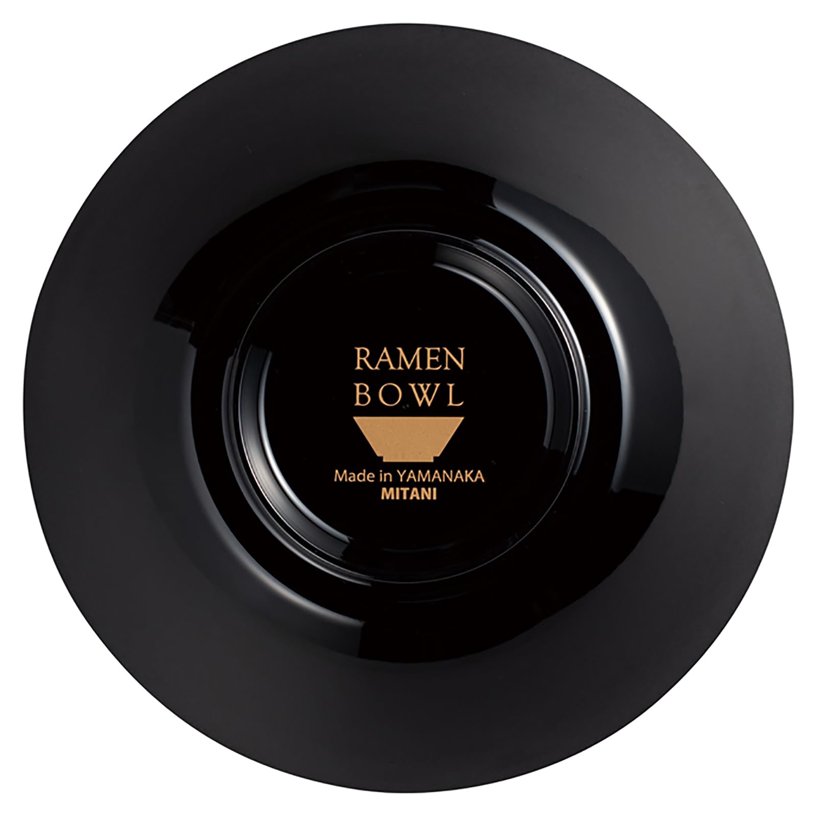 Yamanaka Lacquerware Ramen Bowl, Black