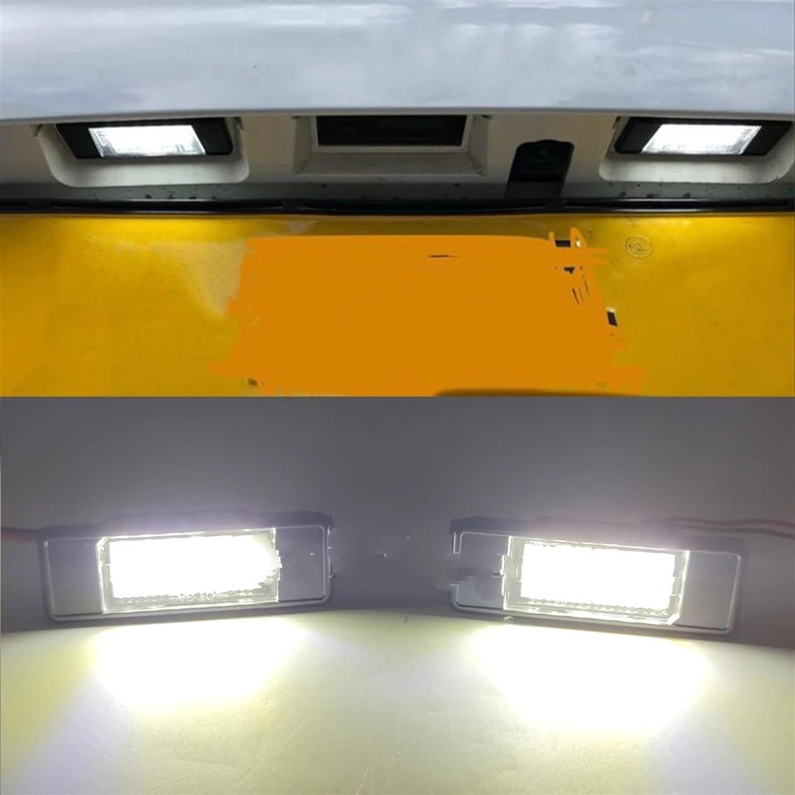 Nissan - Verlichting kentekenplaat