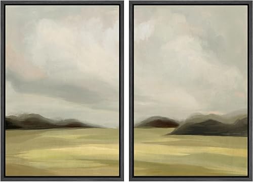 Miniatura 11 de IDEA4WALL Lienzo enmarcado para pared, juego de arte Bauhaus dorado de mediados de siglo, patrón de cuadrícula moderna, ilustraciones con formas