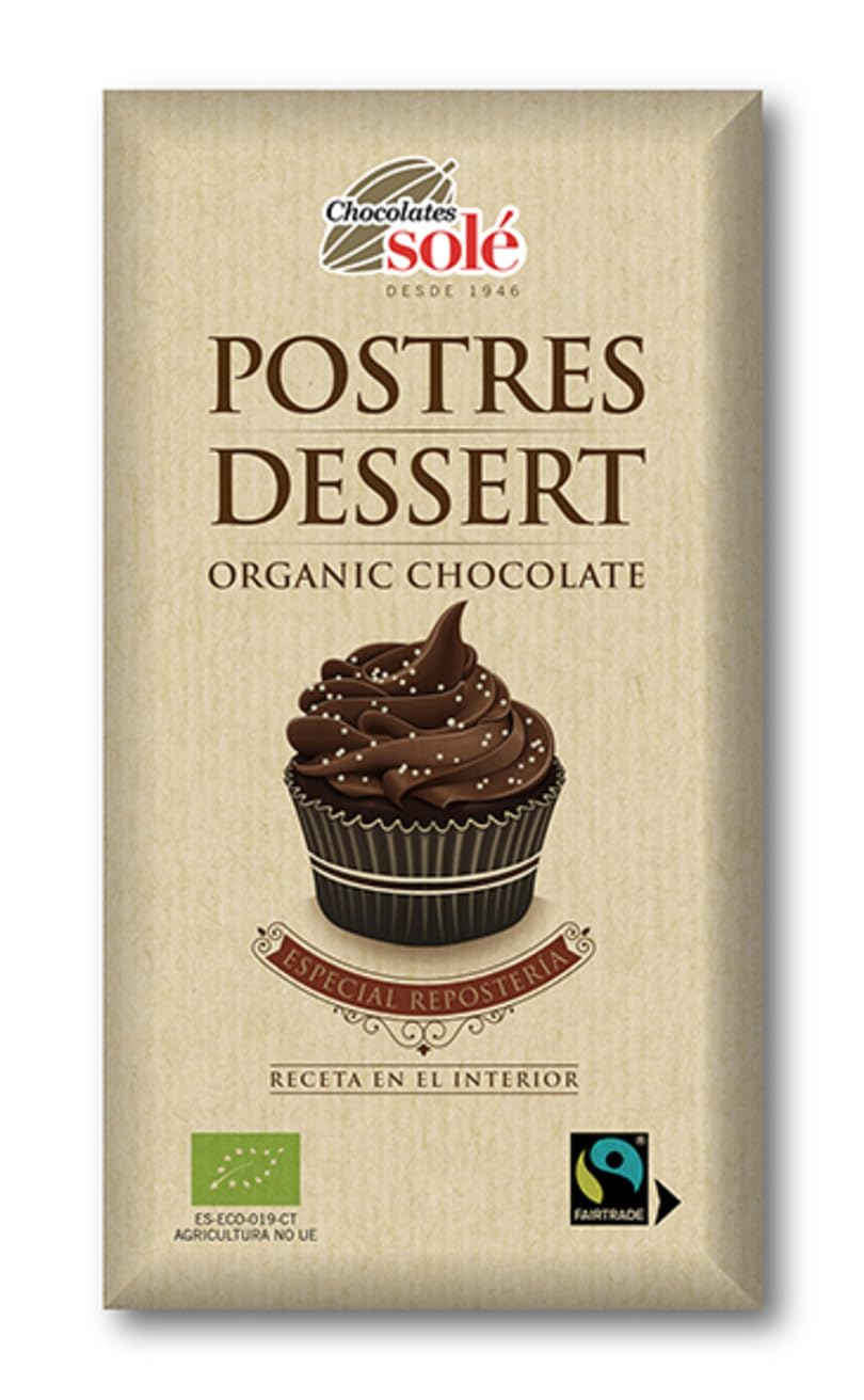 Chocolate para Postres Chocolates Solé 200 gr