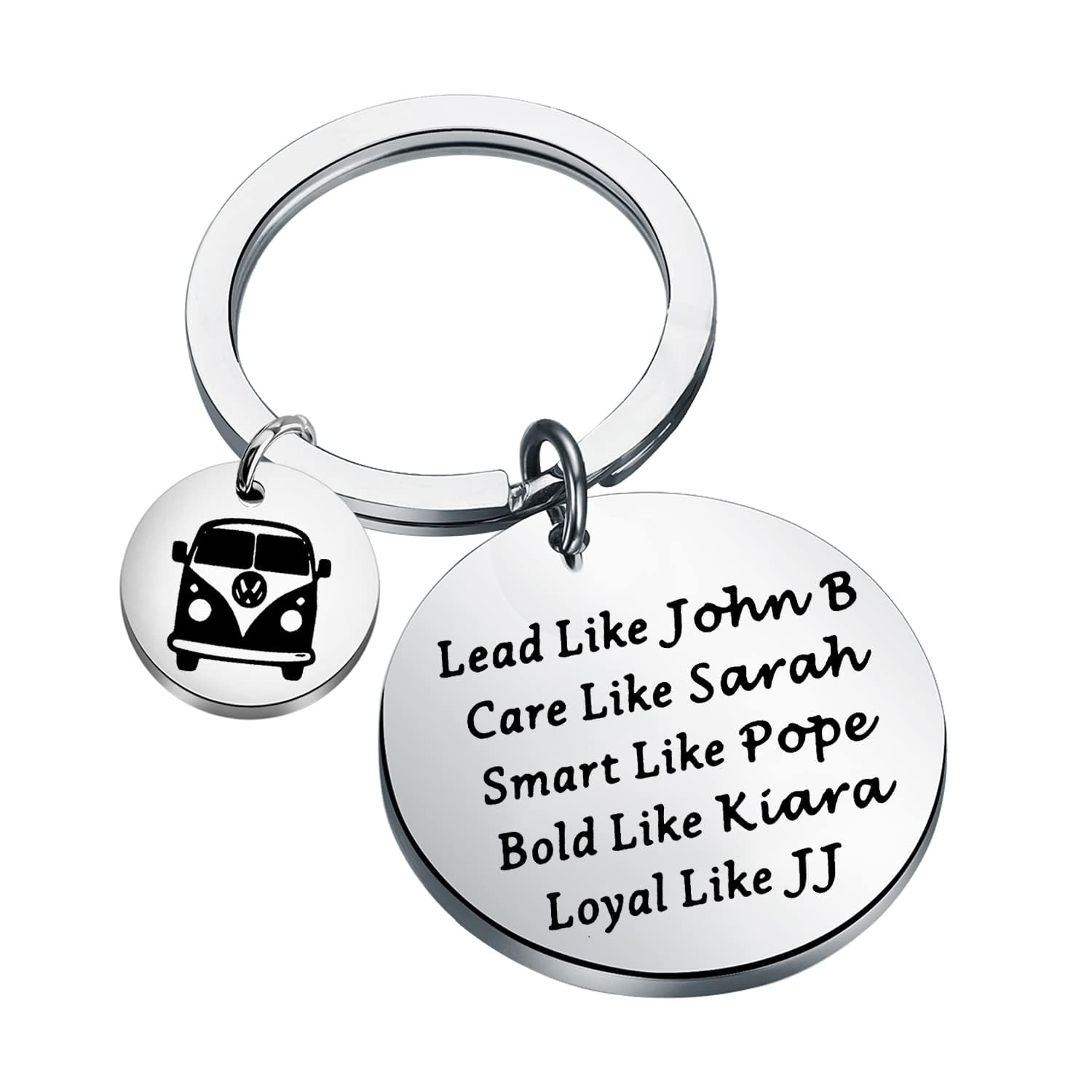 MYSOMYOuter TV Show Inspired Gift Pogue Friend Gift John B Sarah Pope Kiara JJ Keychain TV Show Fans Gift