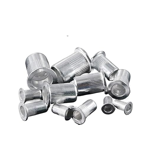 Alloy Rivnut Insertos Roscados Cabeza Plana M6 (30 Piezas) miniatura 2
