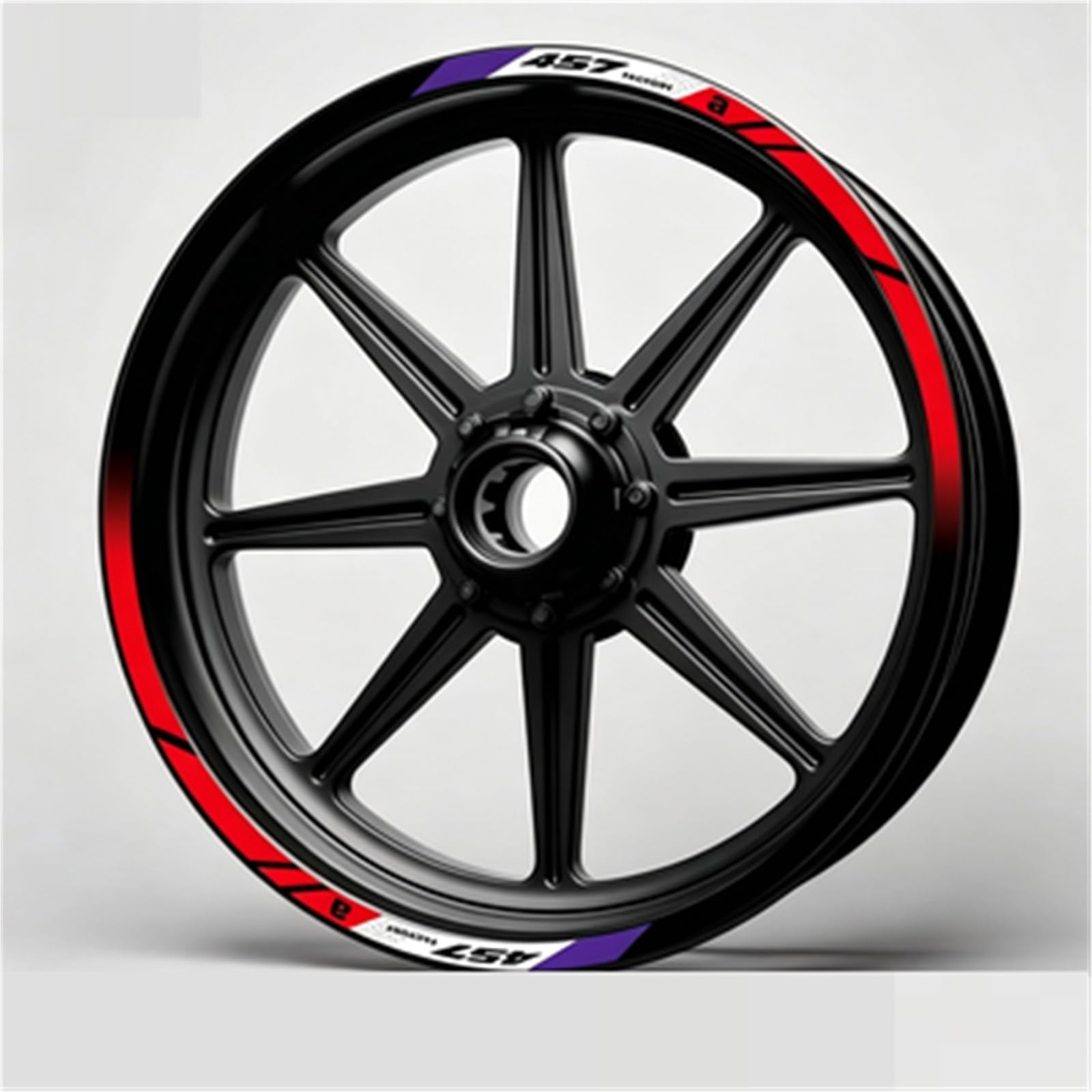 Motorcycle Wheel Sticker Rim Decal Hub Stripe Tape for Aprilia RS457 RS 457 Wheel Rim Sticker(Color4)