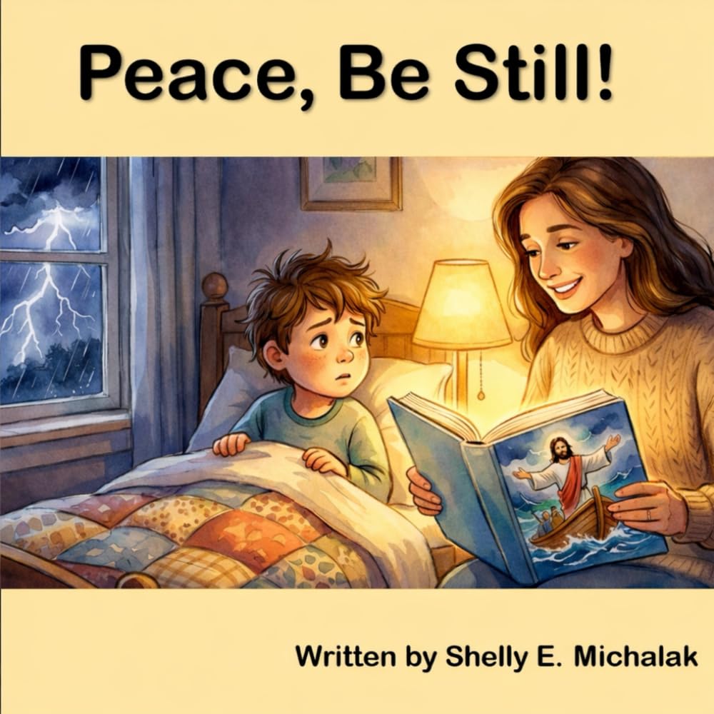Peace Be Still!: The Words of Jesus Story Series: A Calming Christian Picture Book for Kids