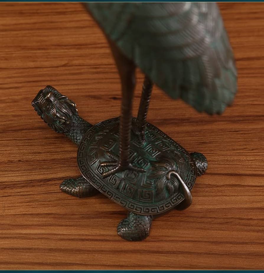 銅器 鶴双喜亀鶴 長寿亀 開運 風水 招財 置物 工芸品 楽天市場】鶴 亀 置物の通販 銅器 鶴双喜亀鶴 長寿亀 開運 風水 招財