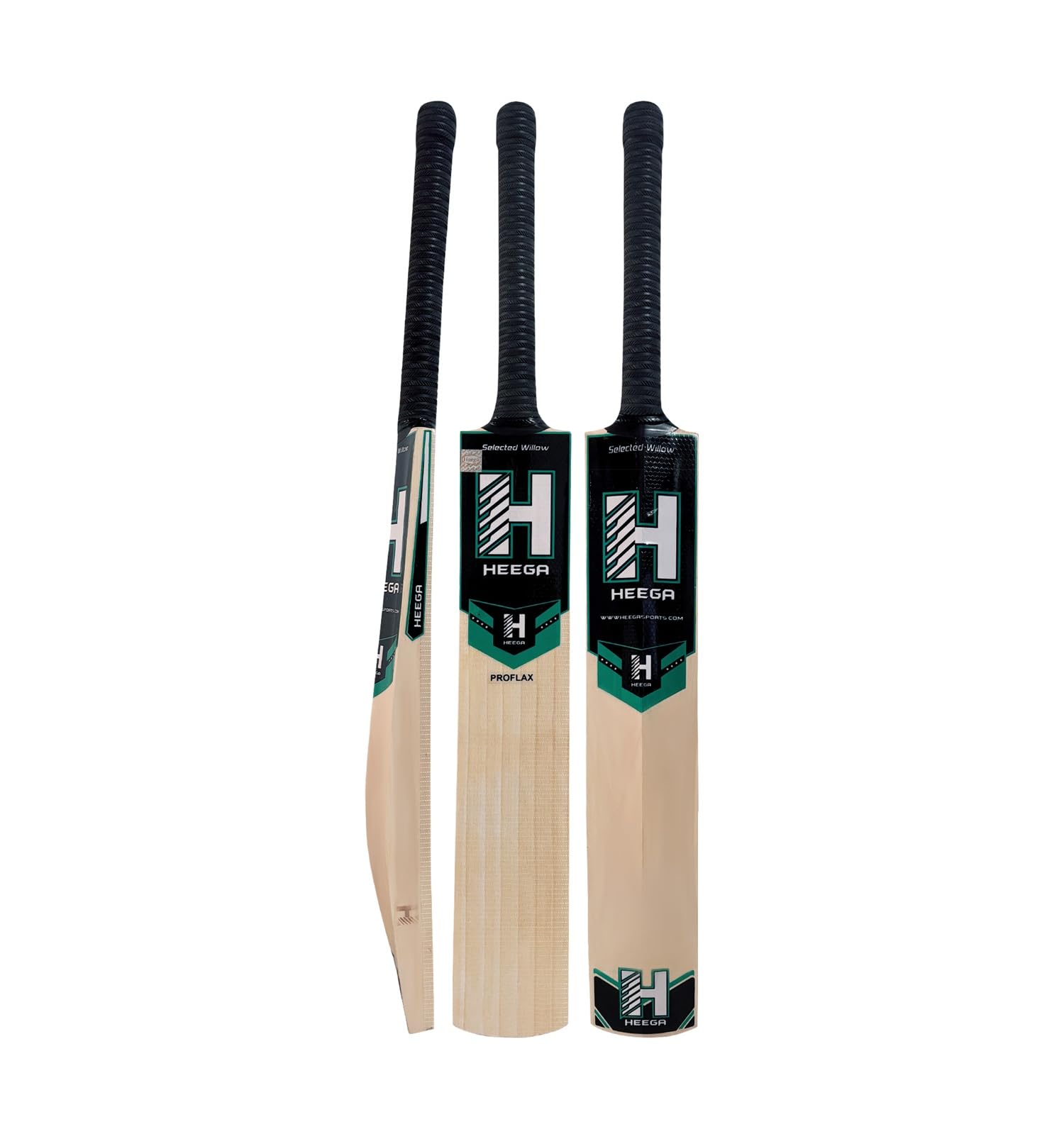 heega choice of champion HEEGA Kashmir Willow Proflax Cricket Bat (Harrow)(32.75 in)-picture-25