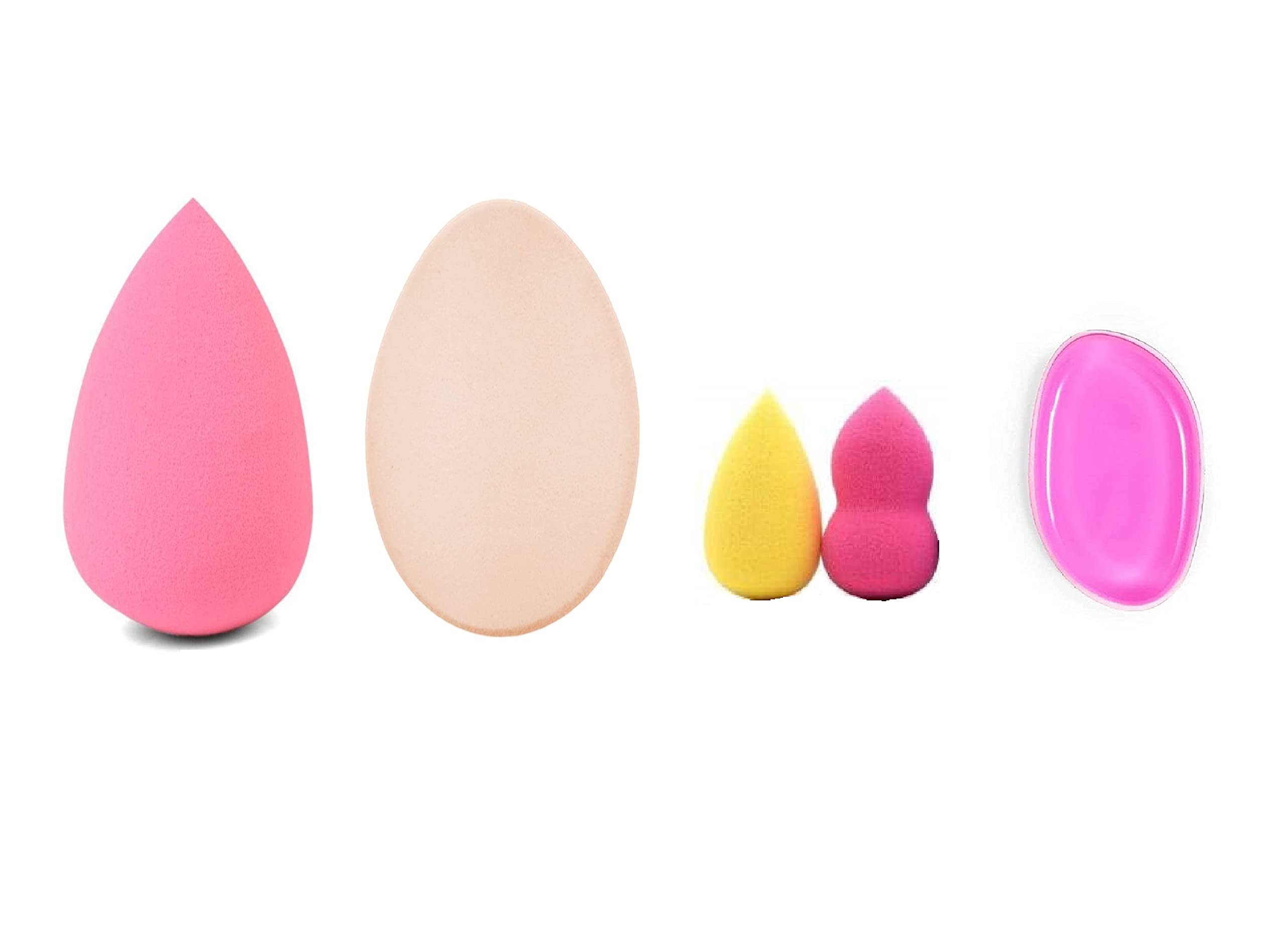 THINK3 5 Pieces imported Face Makeup Sponges
