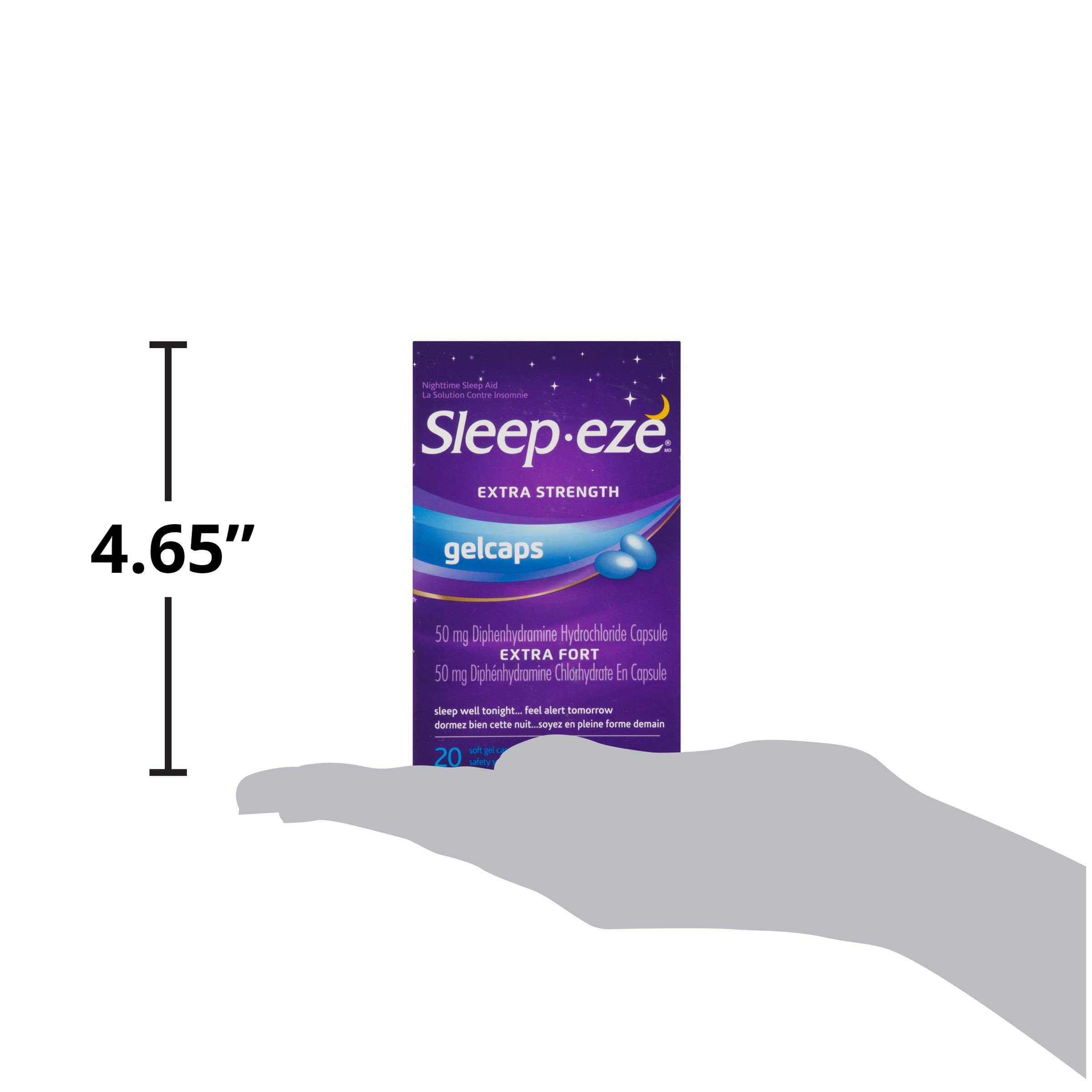 Sleep.eze Extra Strength, 20 GelCaps Buy Online in Malta at desertcart