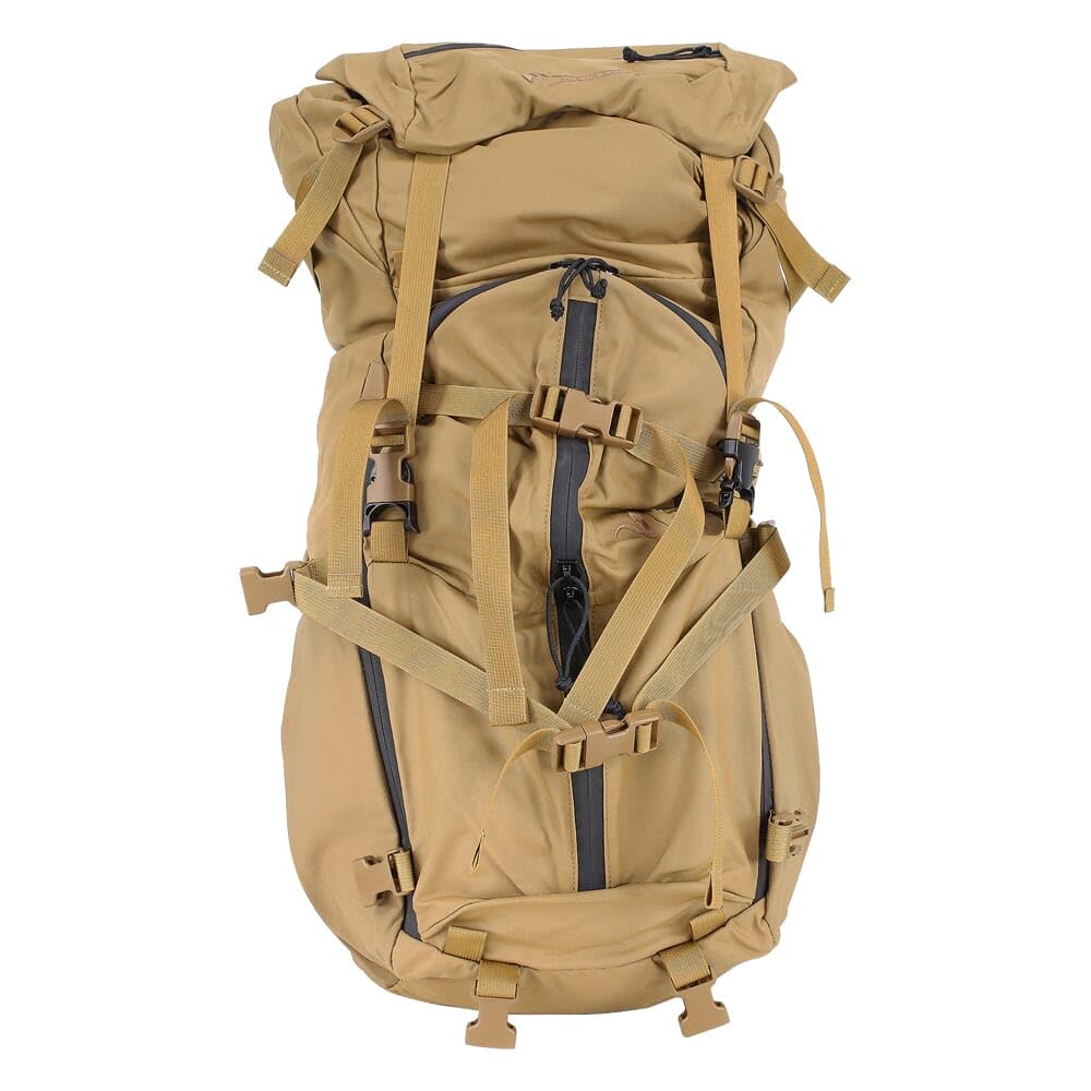 Stone Glacier R3 7000 Expedition Pack with Lid, Coyote, 7000-8500 cu in, Modular Design, Radio Antenna Access, External Storage, R3 Frame Compatible (50088-CY-OSFM)