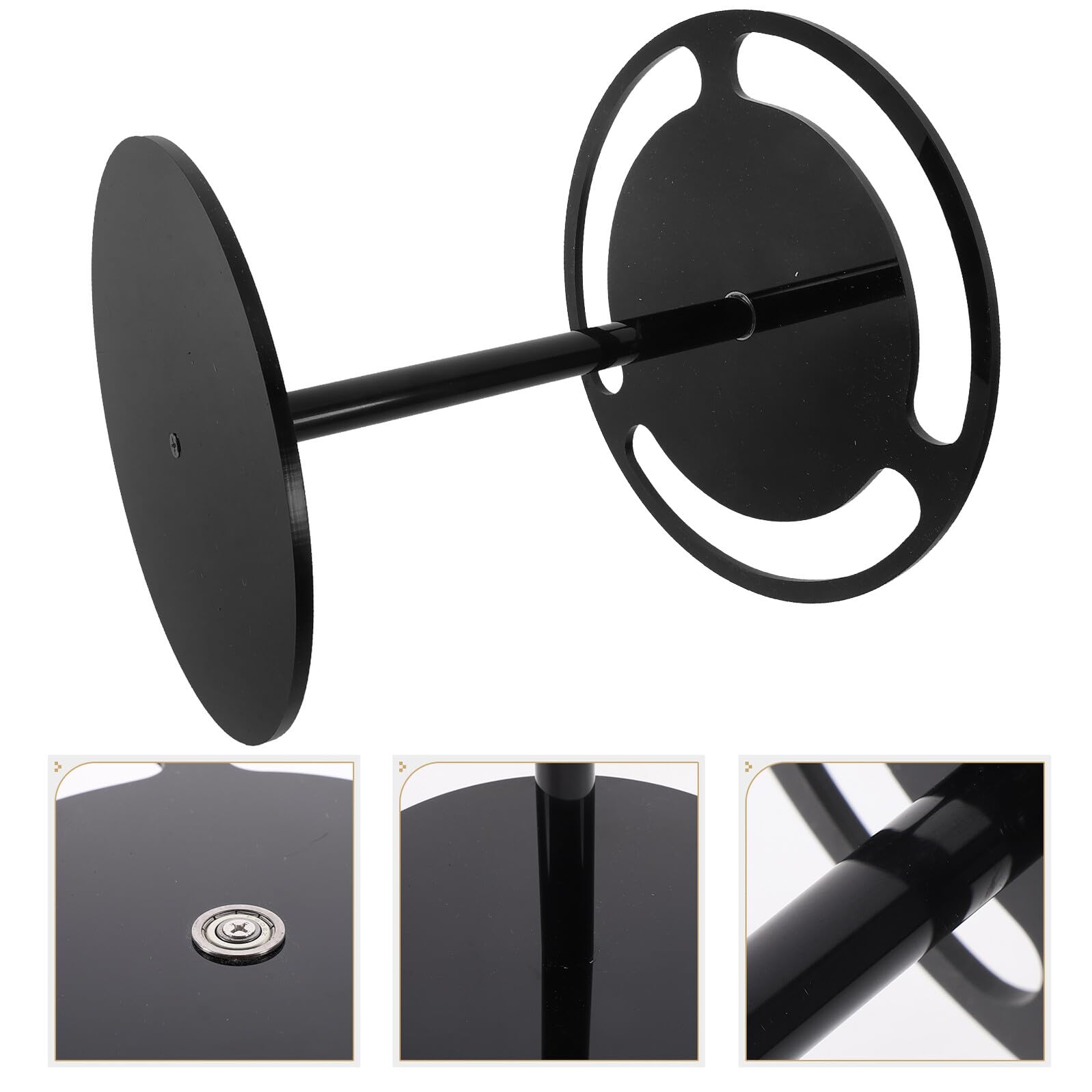 IMIKEYA Expositor de Gafas Giratorio para Gafas de Sol Soporte de Escritorio de Acrílico Hogar Oficina y Tienda