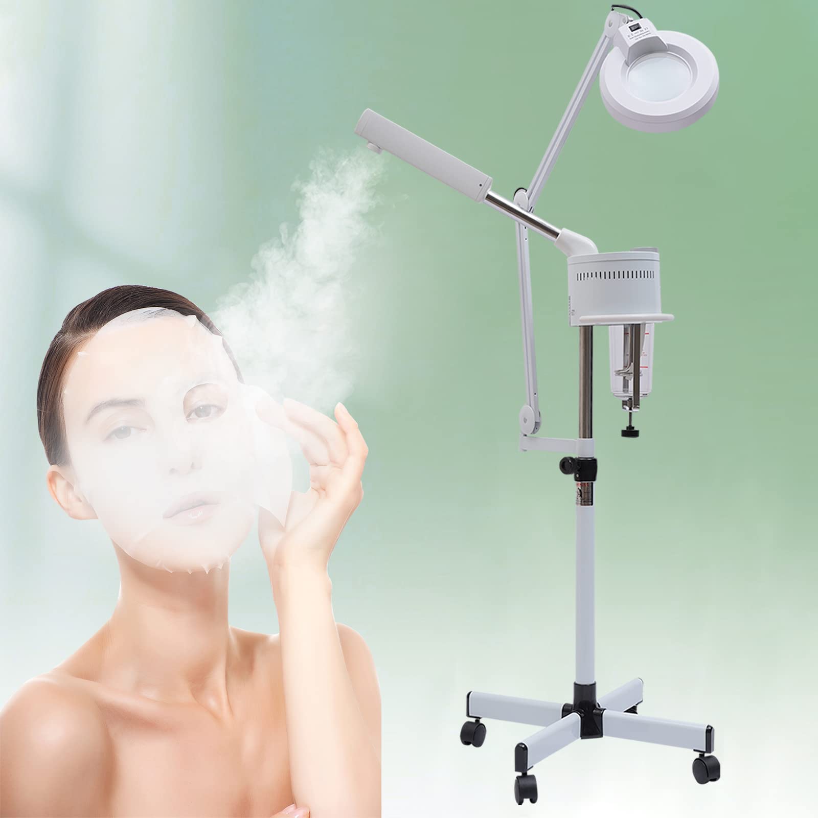 Dispositivo Vapore Viso Macchina Sauna Facciale Portatile Vaporizzatore Viso Estetica Professionale Pulizia Viso Purificatore Di Pelle Inalatore Idrrafacciale Cura Personale Nano Ionico