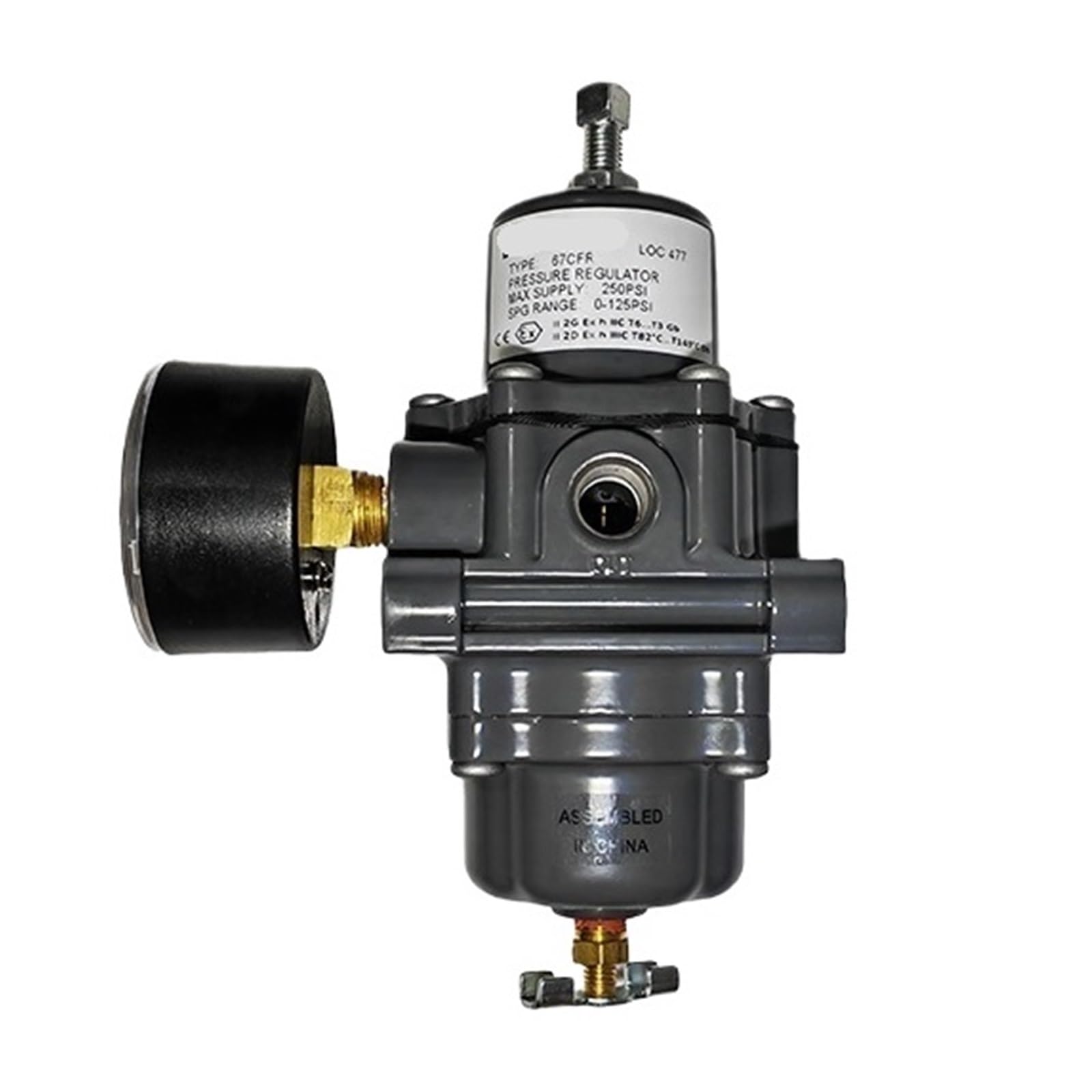 Cleufwko One Color 0-125Psi 67Cfr-239 Pressure Reducing Filter Regulator Valve