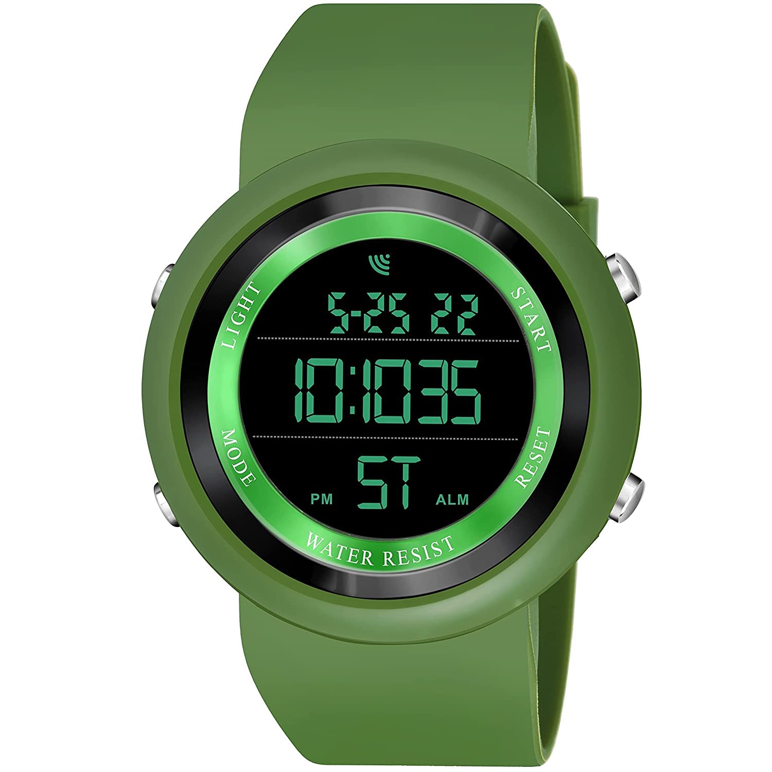 Emartos Green dial Day and Date Multifunction Watch for Men and Women (B0BNLGC9GS) Amazon Price History, Amazon Price Tracker
