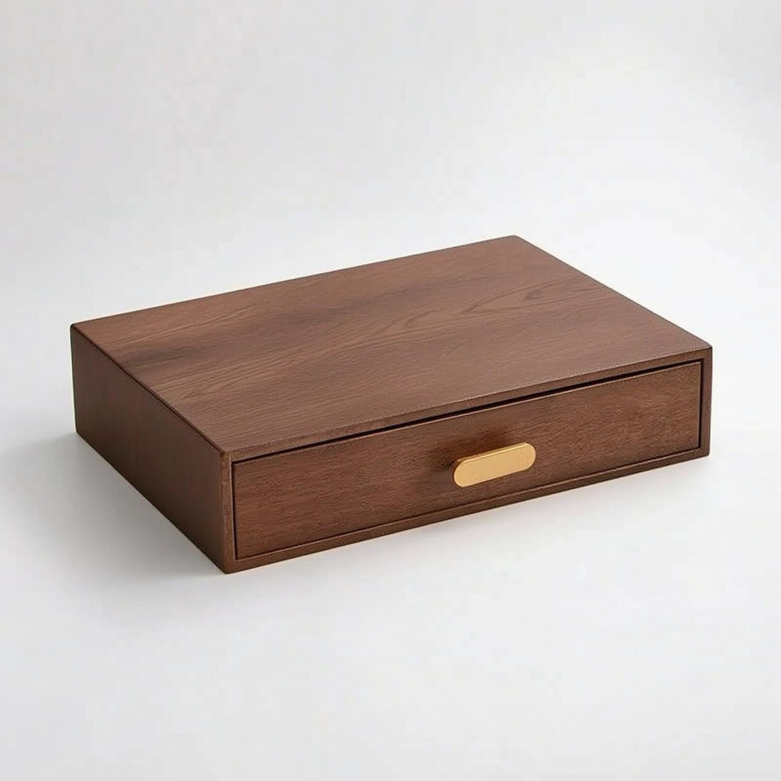 Desktop Storage Cabinet Cassettiera con Cassetto da Scrivania Contenitore in Legno con Finitura Piano Piatto per Sostegno Schermo Ordine Scrivania