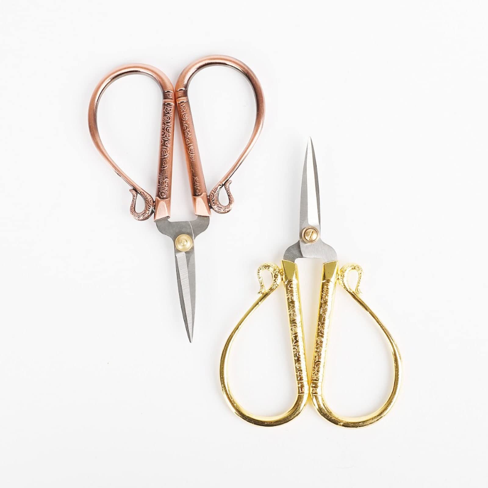 Gthtuhfd Gold Kitchen Scissors 1Pc Sewing Scissors Stainless Steel Tailor Scissors Household Tailor Scissor For Needlework Craft,