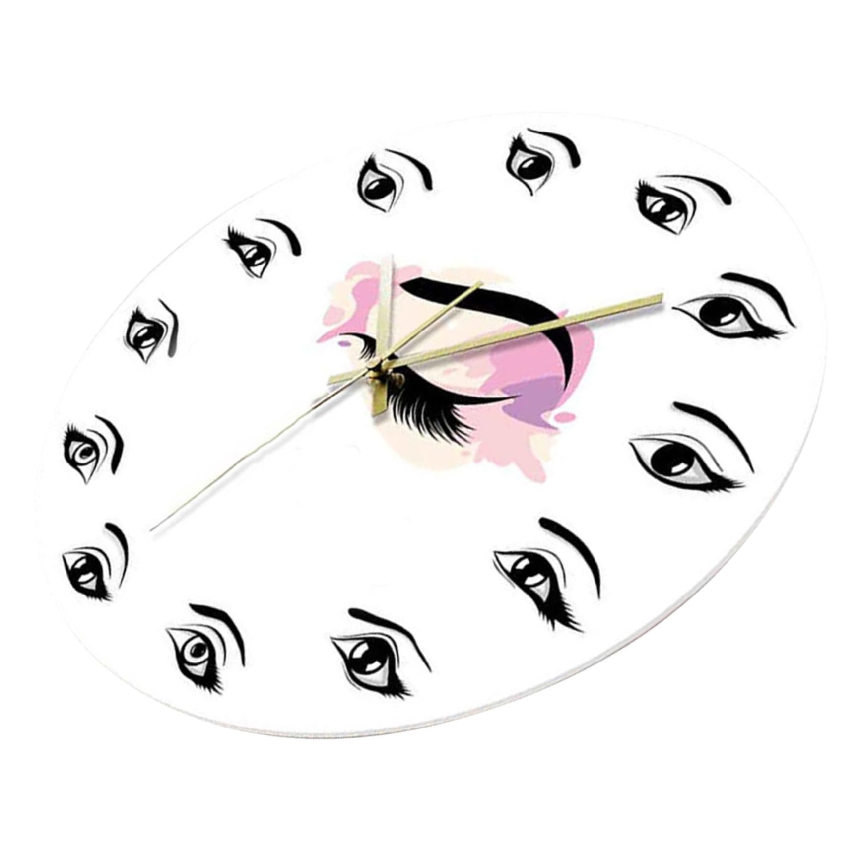 Horloge murale en PU haute précision Mobestech pour déco moderne