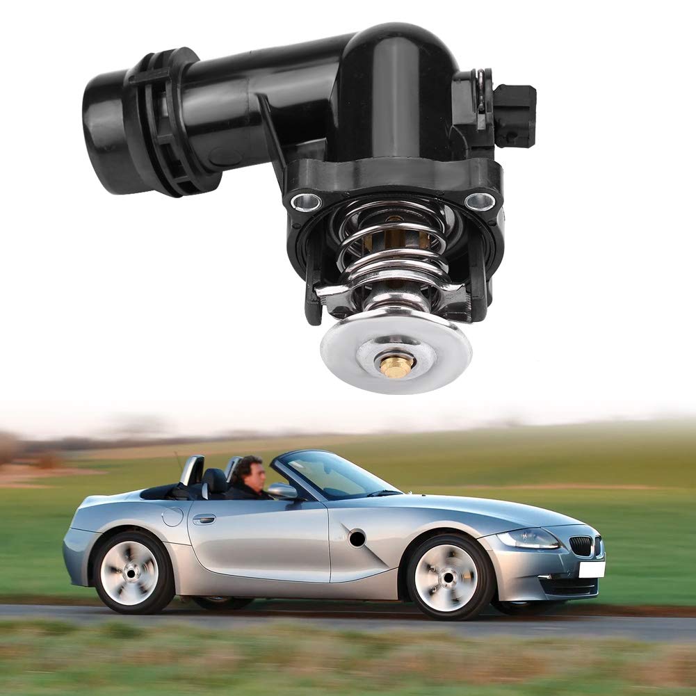 11531437085 Termostato con alloggiamento Nuovo controllo della temperatura del motore aftermarket per E46 316I 316CI 318I 318CI Z3 Plastica Metallo 300 g