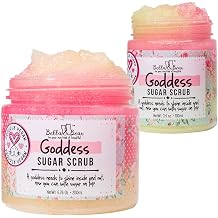 Bella & Bear Goddess Sugar Scrub Bundle Full size and Travel Size 6.7 & 3.4oz