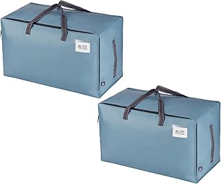 IKEA 押入れカーテン:サイズ・選び方・取り付け方徹底ガイド 8 103 Liter Large Capacity Storage Box Moving Cardboard Alternative Heavy Duty Waterproof Futon Bag Clothes Storage 3 Velcro Wide Opening with Tag Pocket Durable Handle Set of 2