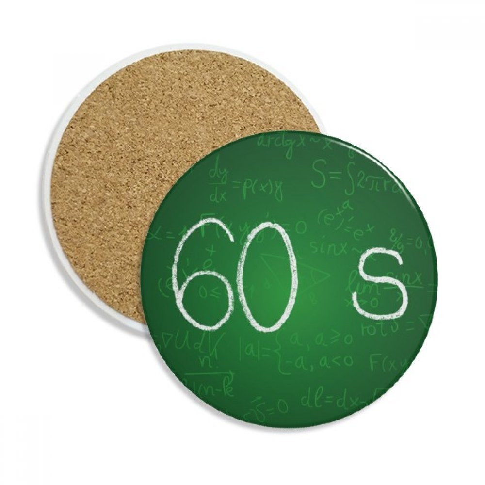 Coaster en céramique contre les taches d'eau pour tasse et verre de salon