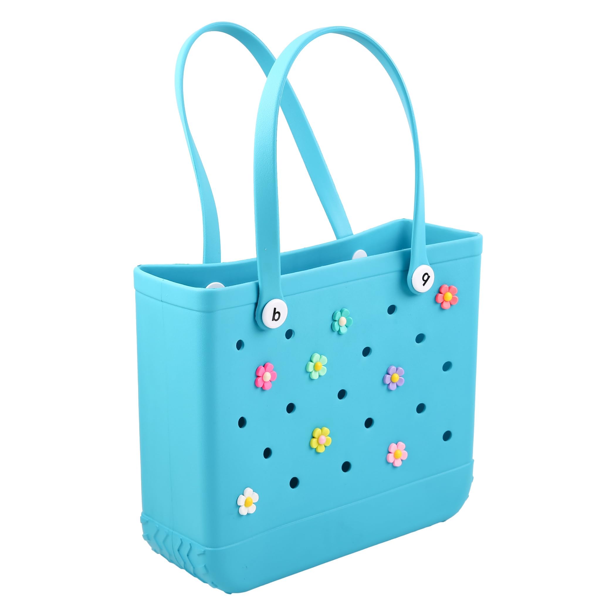 Charms para Crocs Bogg Bag Totes de Playa Adornos Decorativos Zapatos Accesorios Mujer Niña Pines Personalizables Bolsos EVA