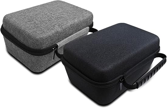 Protective Carrying Case for Projectors Portable Storage Box with Soft Velvets Interior