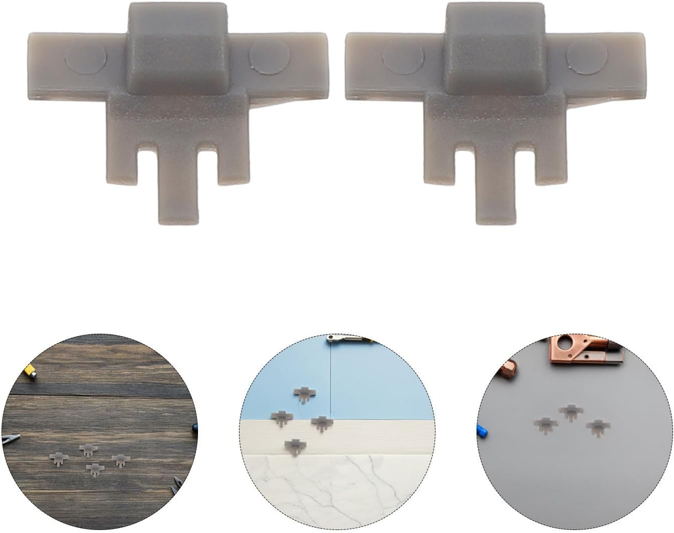 86 Degree Cabinet Hinge Restrictor Clips for Doors 40pcs Plastic
