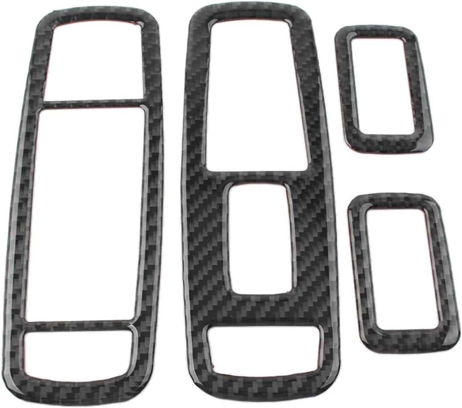 Window Switch For Jeep For Grand For Cherokee 2011-2020 Left-Hand Drive Only 4Pcs Car Door Window Lift Switch Button Cover Trim Interior Accessories Mouldings