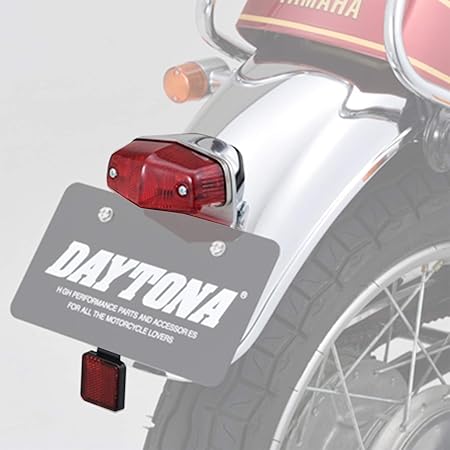 Amazon デイトナ ボルトオン ルーカス テールランプ キット Sr400 Sr500 外装パーツ用ボルト 車 バイク