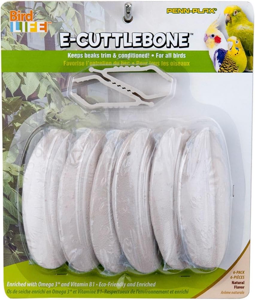 Penn Plax Cuttlebone Natural 6 Pack