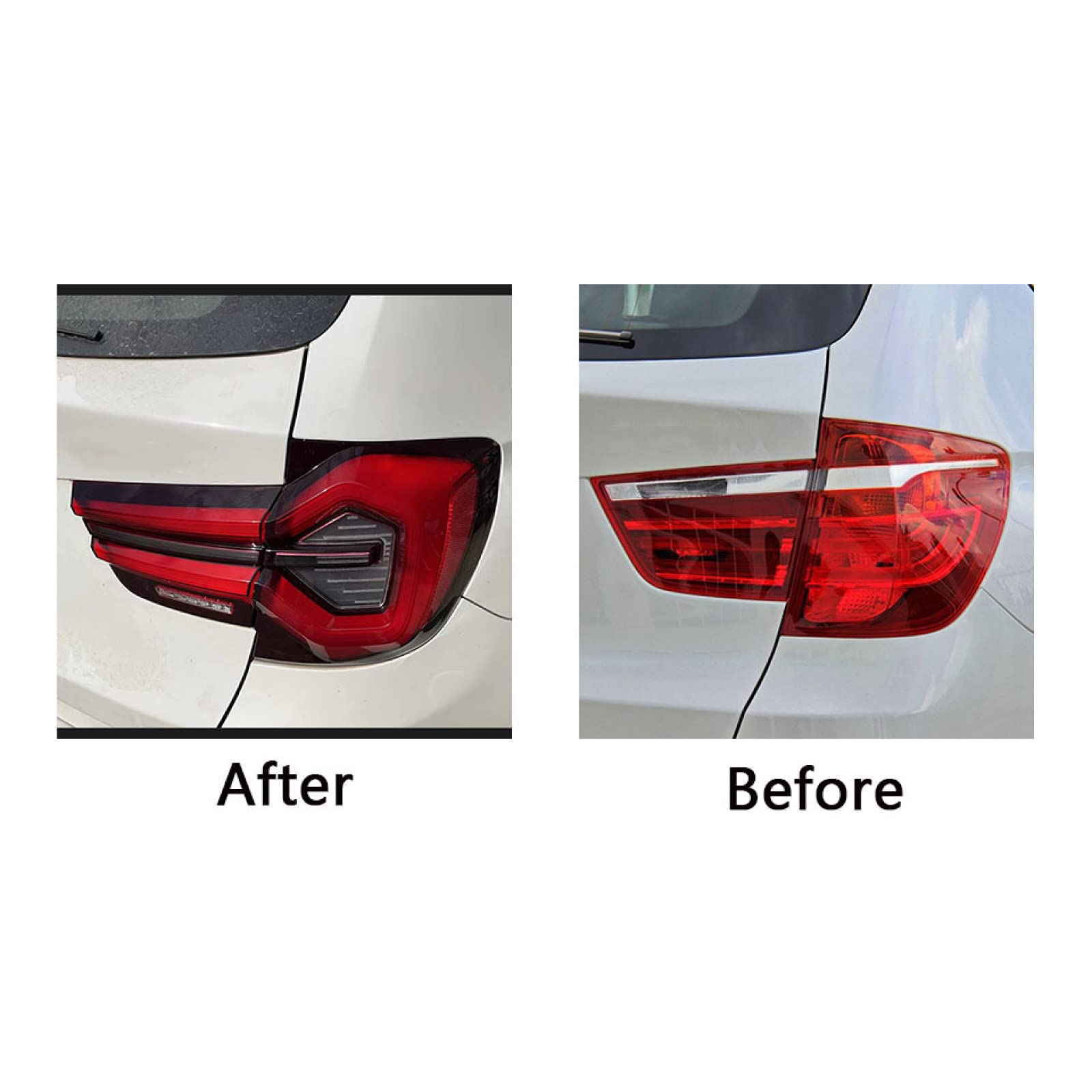 Luci per auto Aggiornamento gruppo fanale posteriore automatico 2023 I più recenti accessori per lampade di segnalazione G01 G08, per BMW X3 F25 2011-2017