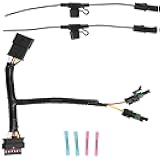 97109-0925 Daytime Running Light DRL Adapter Wiring Harness for Jeep Wrangler JL & Gladiator JT