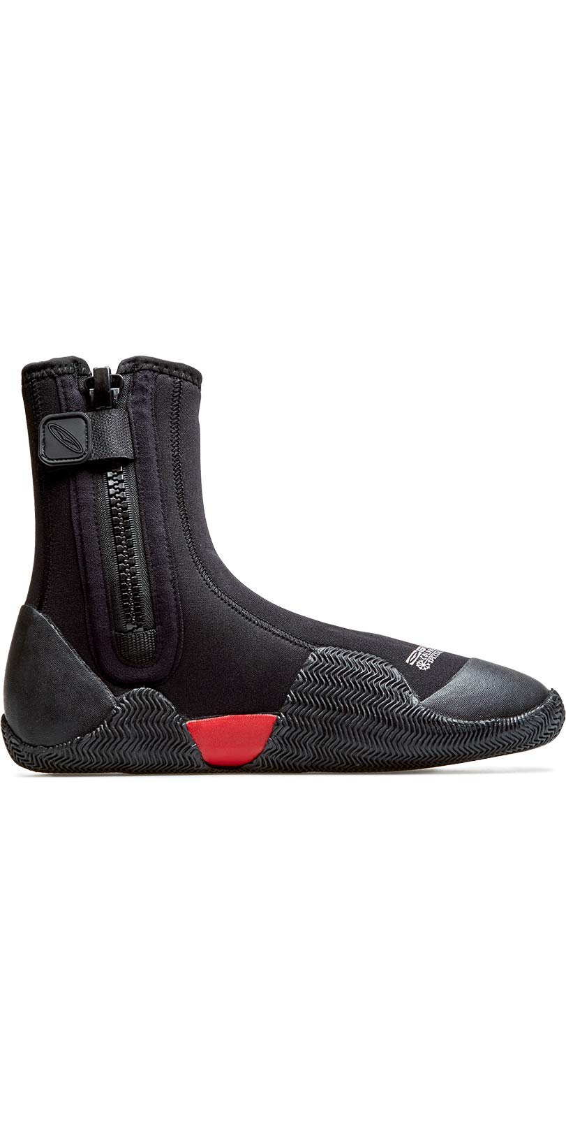GUL Junior 5mm Powerboot Easy-Zip - Negro - Unisex - Talón y Puntera Reforzados para Mayor Durabilidad