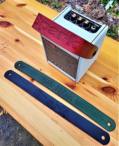 Leather Strap Saddle Positive Grid Guitar Personalize Compatible with Spark Mini Amp4