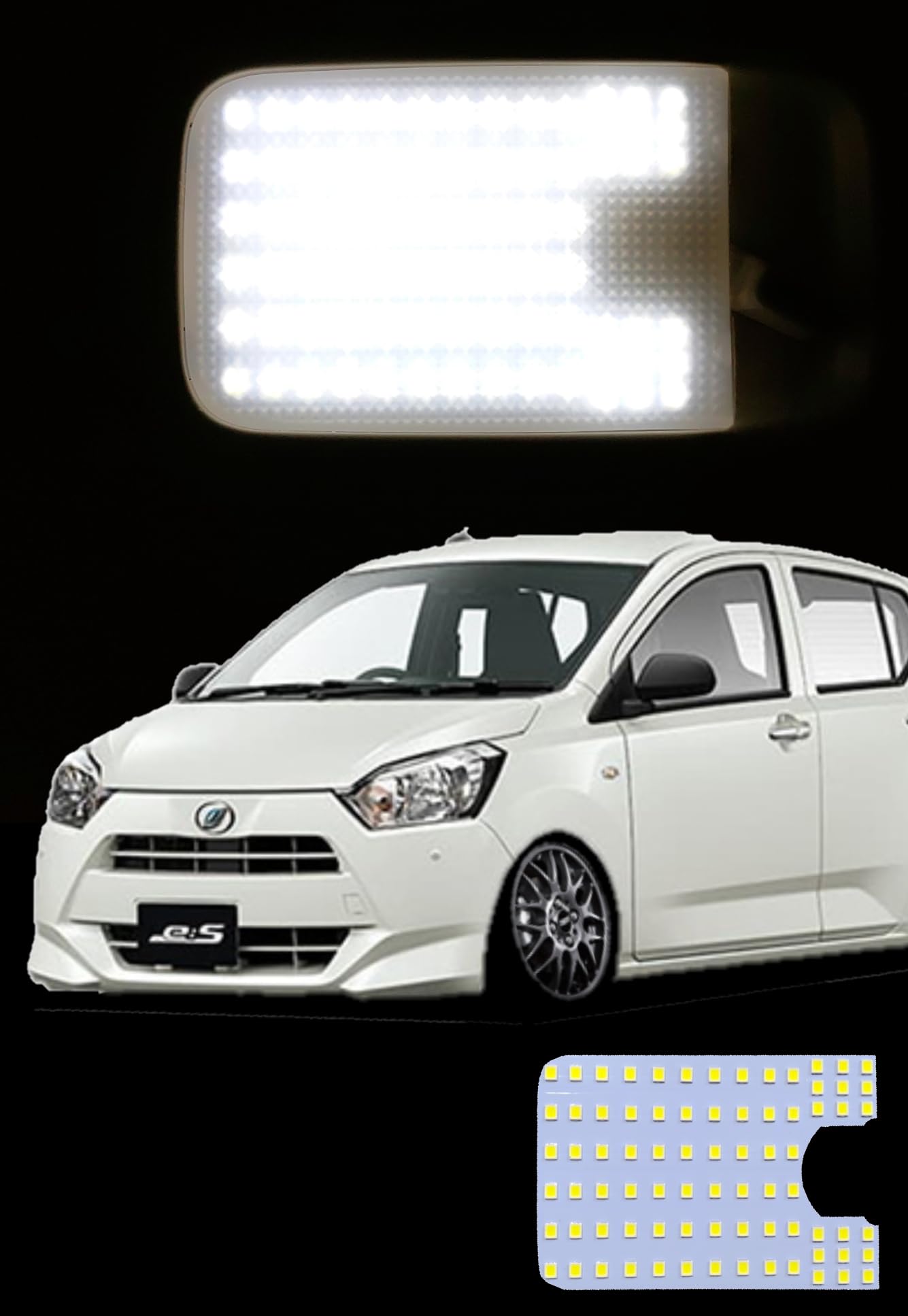 Amazon | ＼青みのない純白の爆光！／ 取り付けは初心者でもカンタン