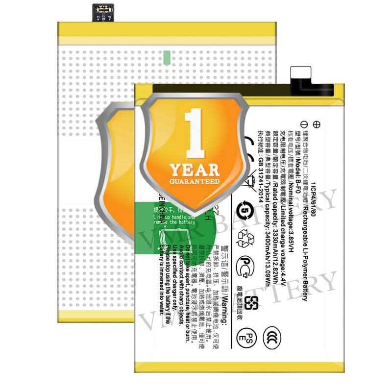 Image of Original B-F0 Battery Compatible for Vivo V11 Pro - (3400mAh) - 1 Year Warranty K7